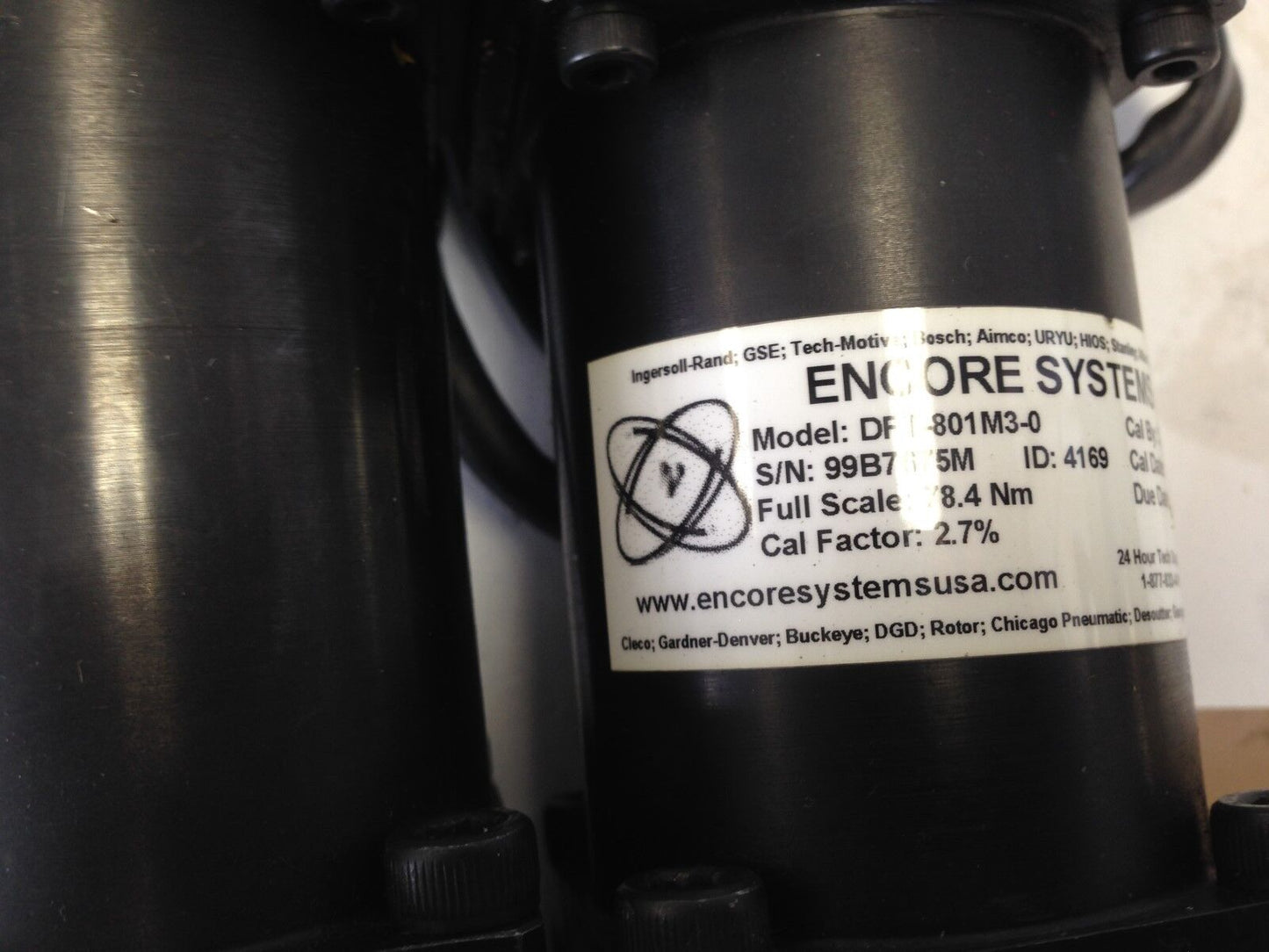 Fec M3, Dft-801M3-0 Automation 700A,Td-80-Dfo Nutrunner,1/2" Drive,Bk