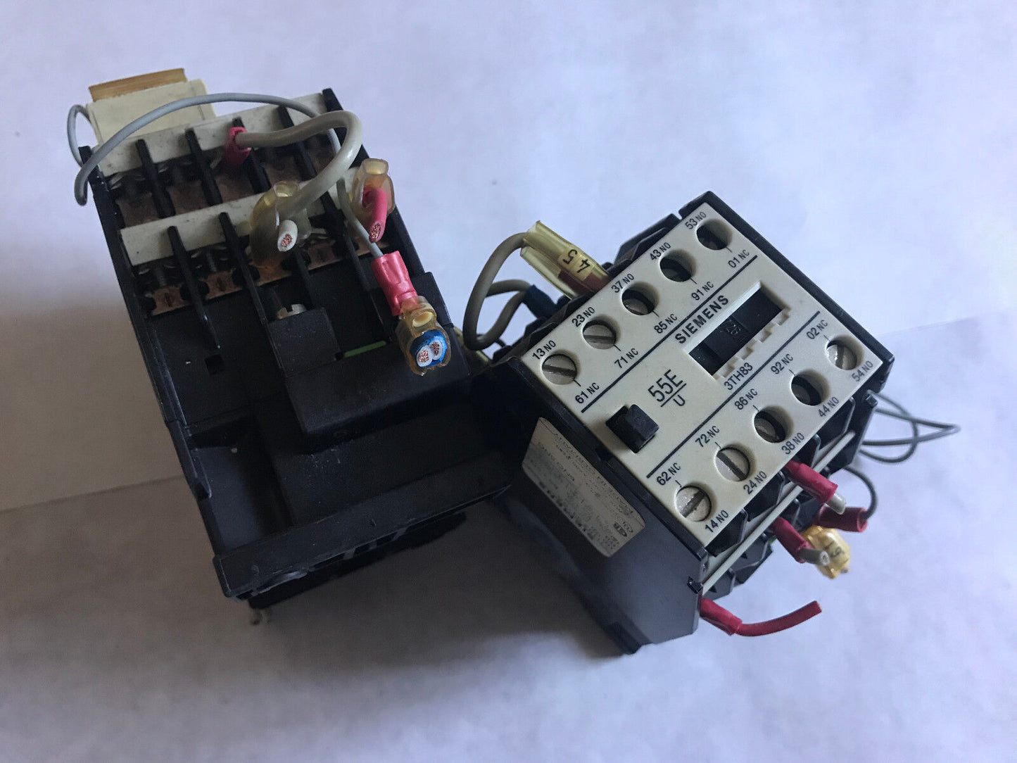 Lot 2 Siemens 3Th8394-0A Contactor 3Th83 94-0A,3Th83 94-Oa,3Th83,55E 110Vcoil,Sd
