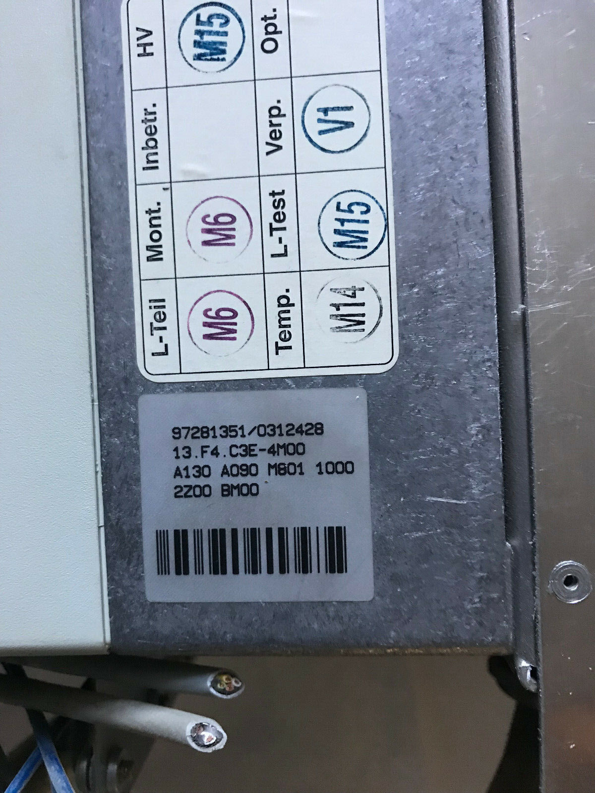 Keb Combivert 13F 4C3e4m00,Ima 79634 V1.0 Drive 12A,8.3Kva 3Ph,13F.4C3e4m00,Sd
