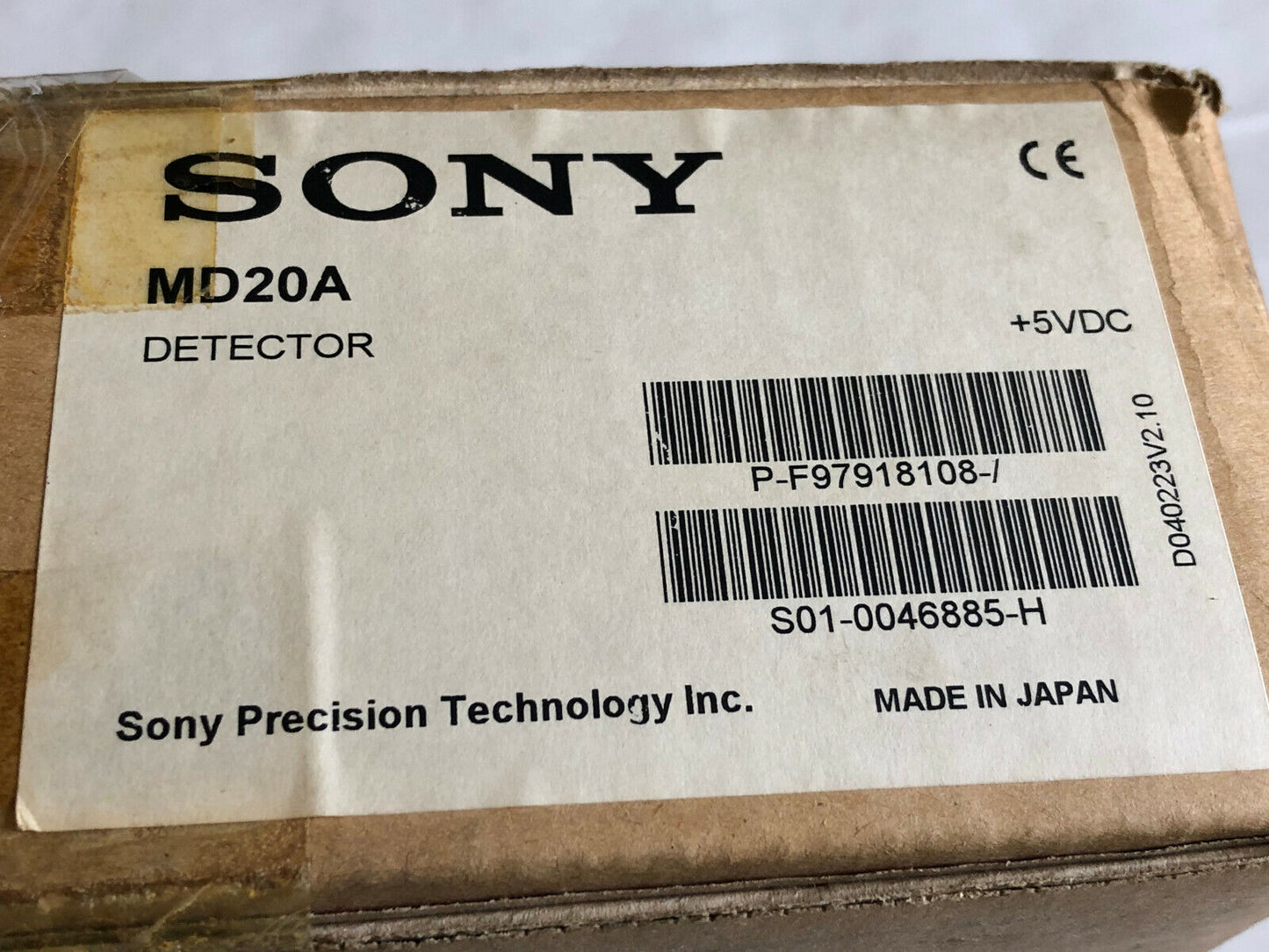 New Sony Md20a-Zm Detector Md20a,Cf