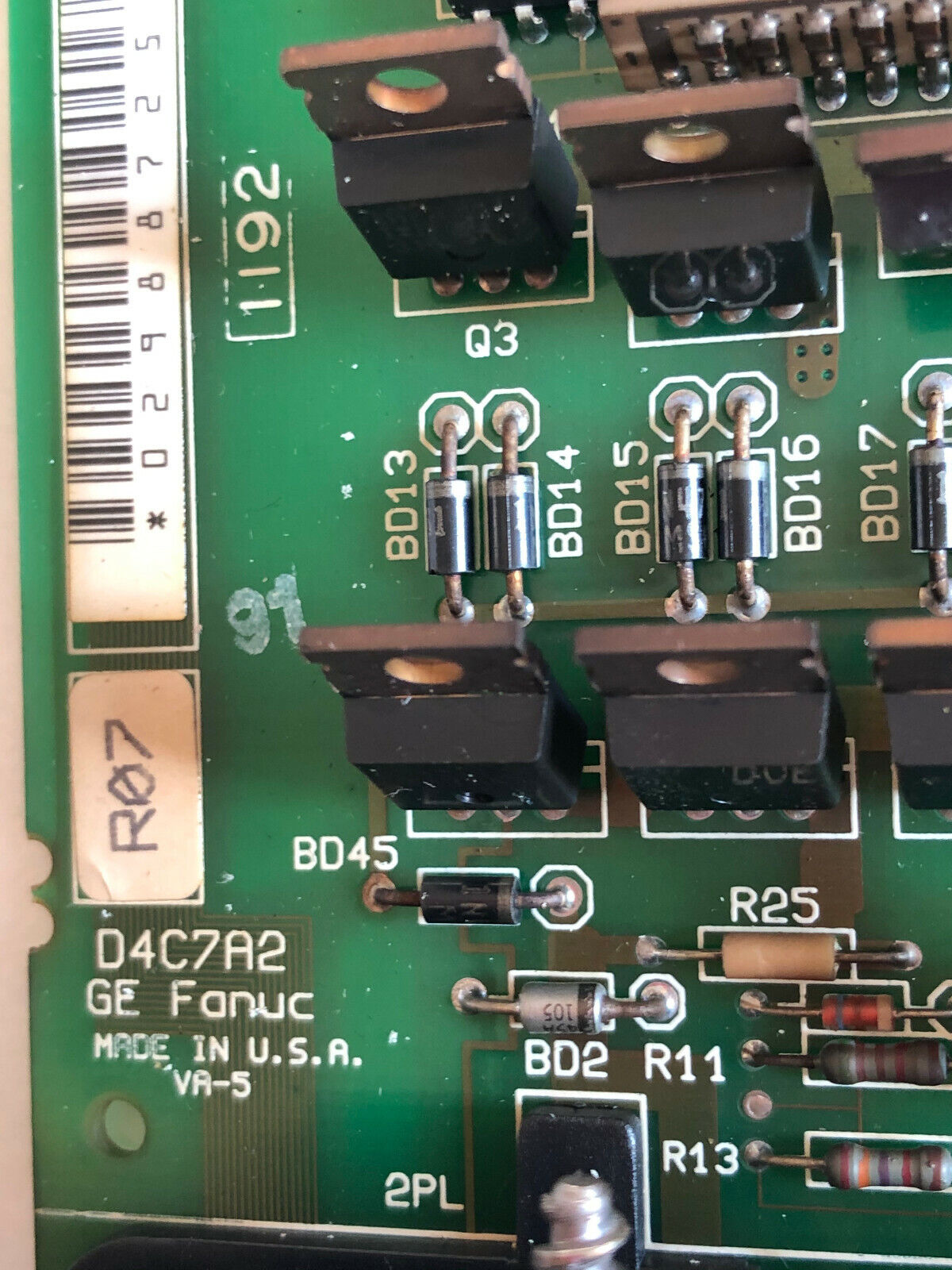 Ge Fanuc Ic697mdl750,Ge D4c7a2 Va-5 44A729644-G01 Plc Output Module,Dk