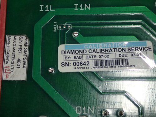 Mold Masters Smpsw4,90-013-501B-7, 4-Zone Temperature Controller,Az
