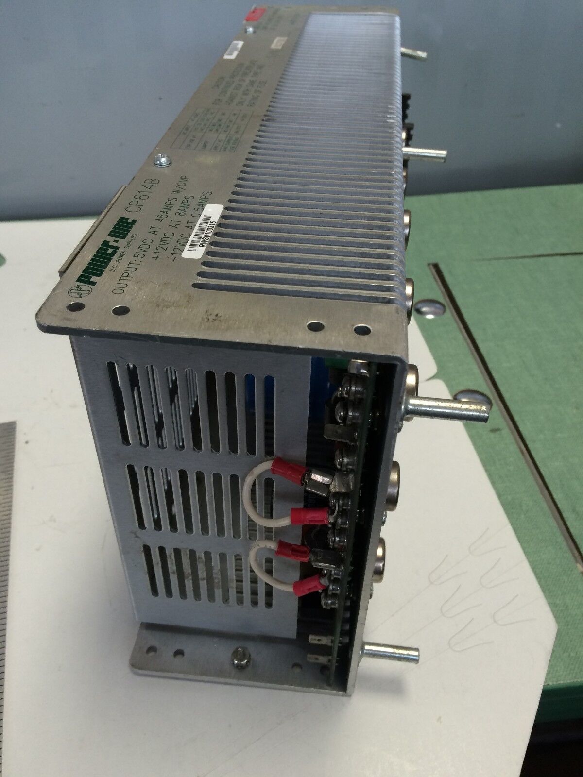 Power-One Cp614b Dc Power Supply, 5 Vdc/12 Vdc,Ck