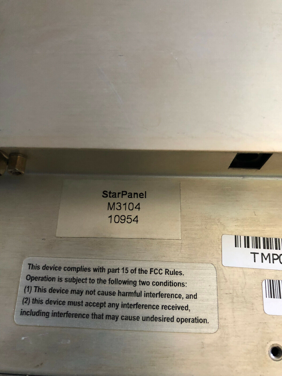 Star Panel M3104,Starpanel Technologies M3104 Touch Screen,So