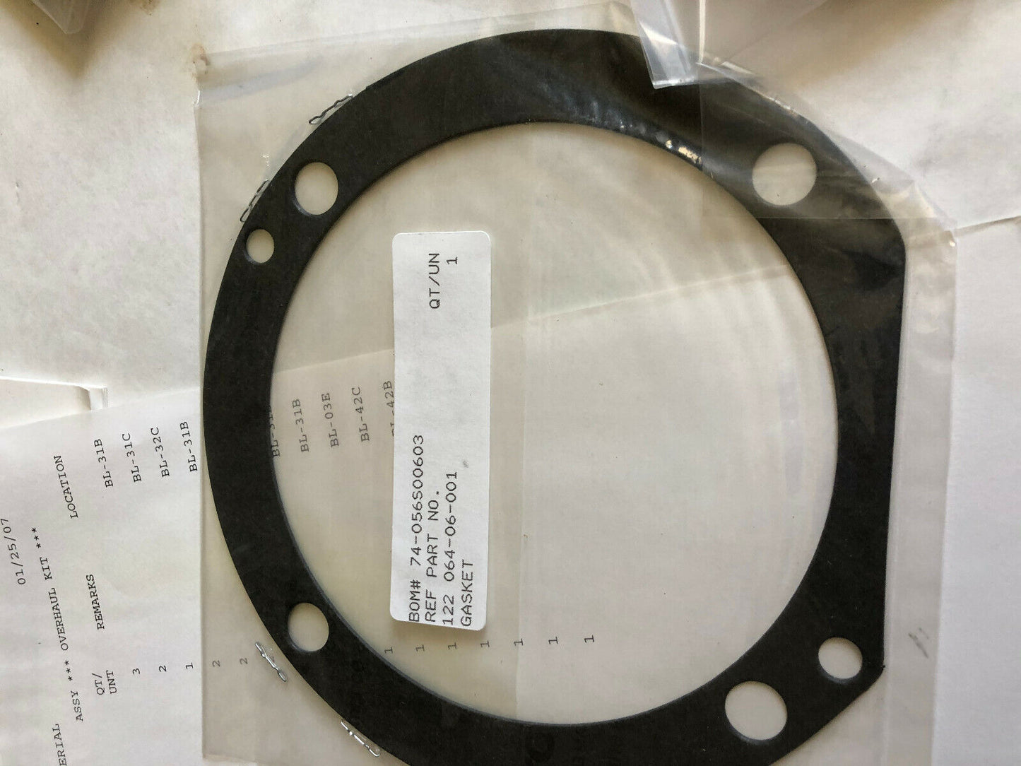 Force Control Mb-056 Power Transmission Posistop Brake Repair Kit 502-056-008,Eg