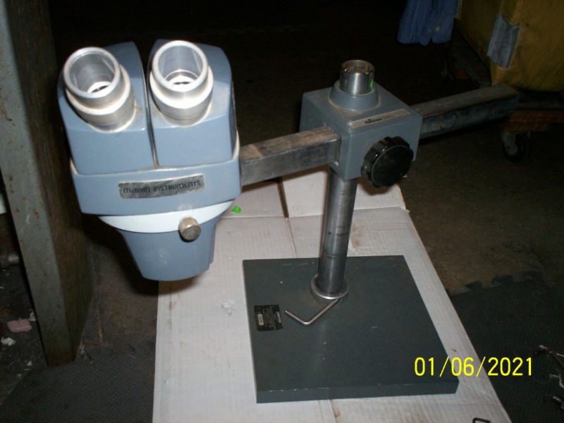 Mcbain 1Xao571,Sterea Star 1Xa0571 Stereozoom Microscope,Boom,Stand Bd293606,Al