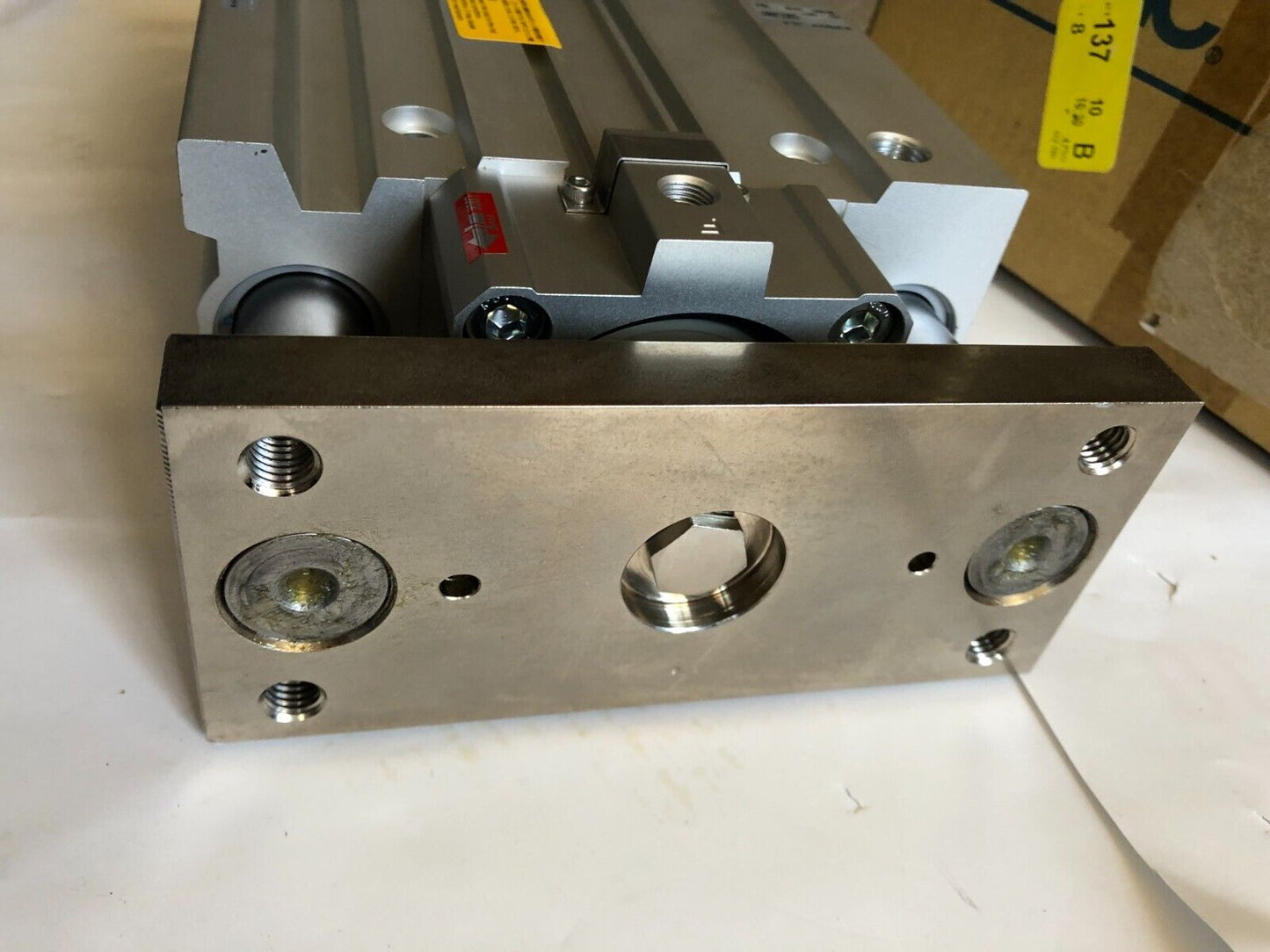 New Smc Mlgpm63tf-125-F Slide Cylinder,Smc Mlgpm63tf 125 F,An