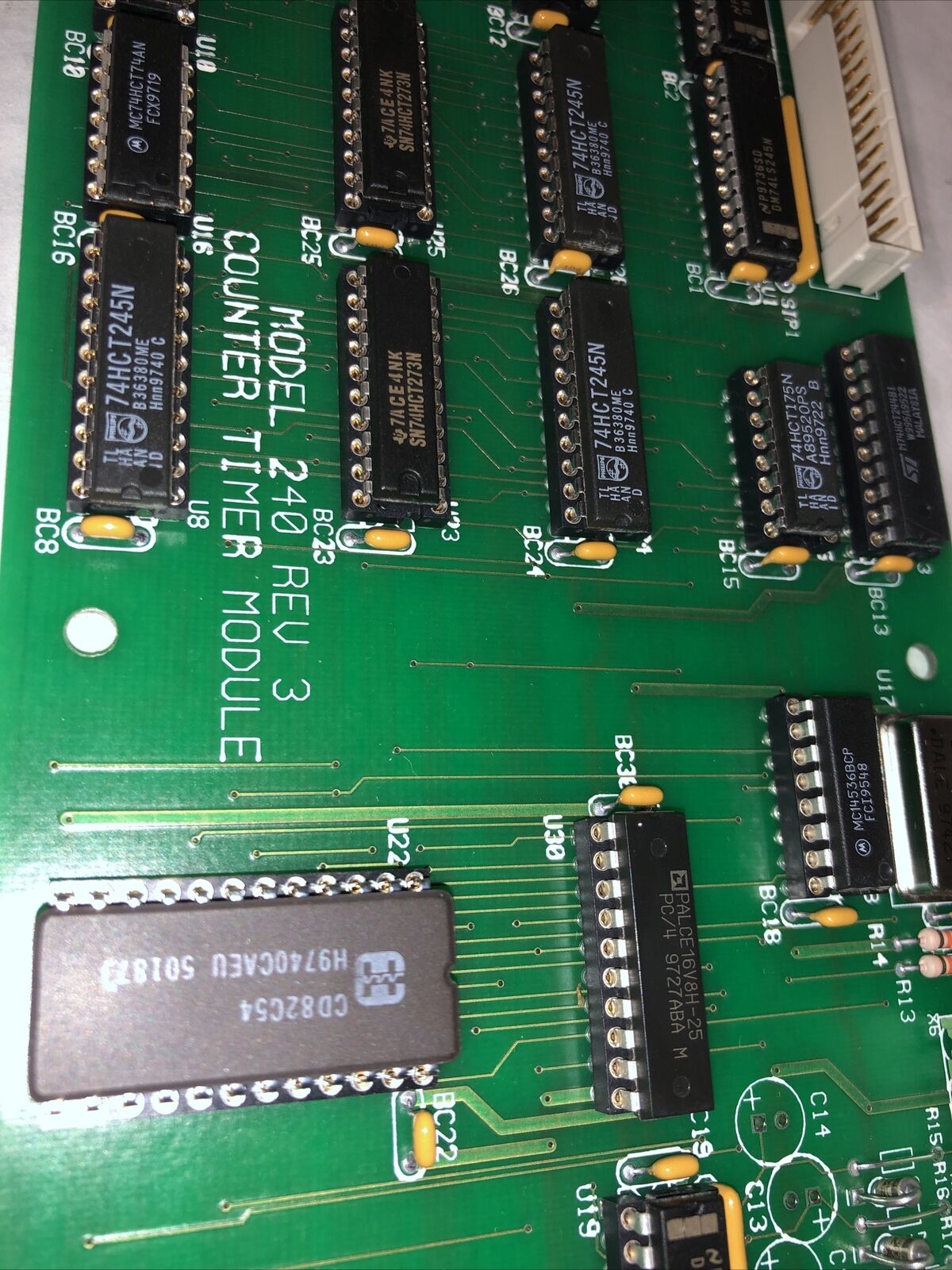 Sciemetric 240 Rev.1 , Rev 3 Counter/Timer Module 240 Rev 1 Cpu,Ae,Fg