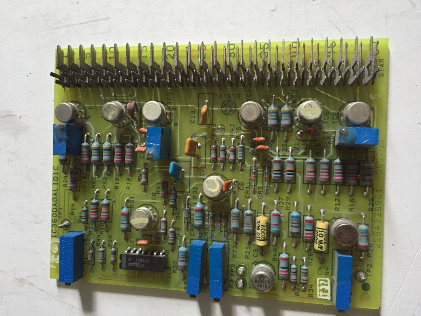 Ge Ic3600aoal1d1c,Fanuc Ic3600a0al1d1c Op Amplifier Board,Ea