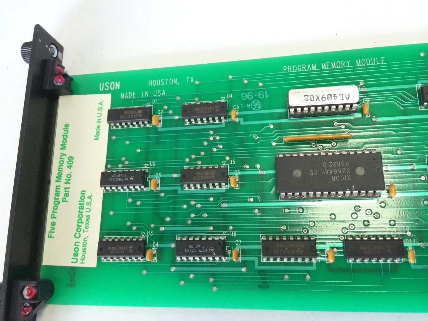 Uson 409 Cnc Cpu Five Program Memory Module Five Prog.,Fg