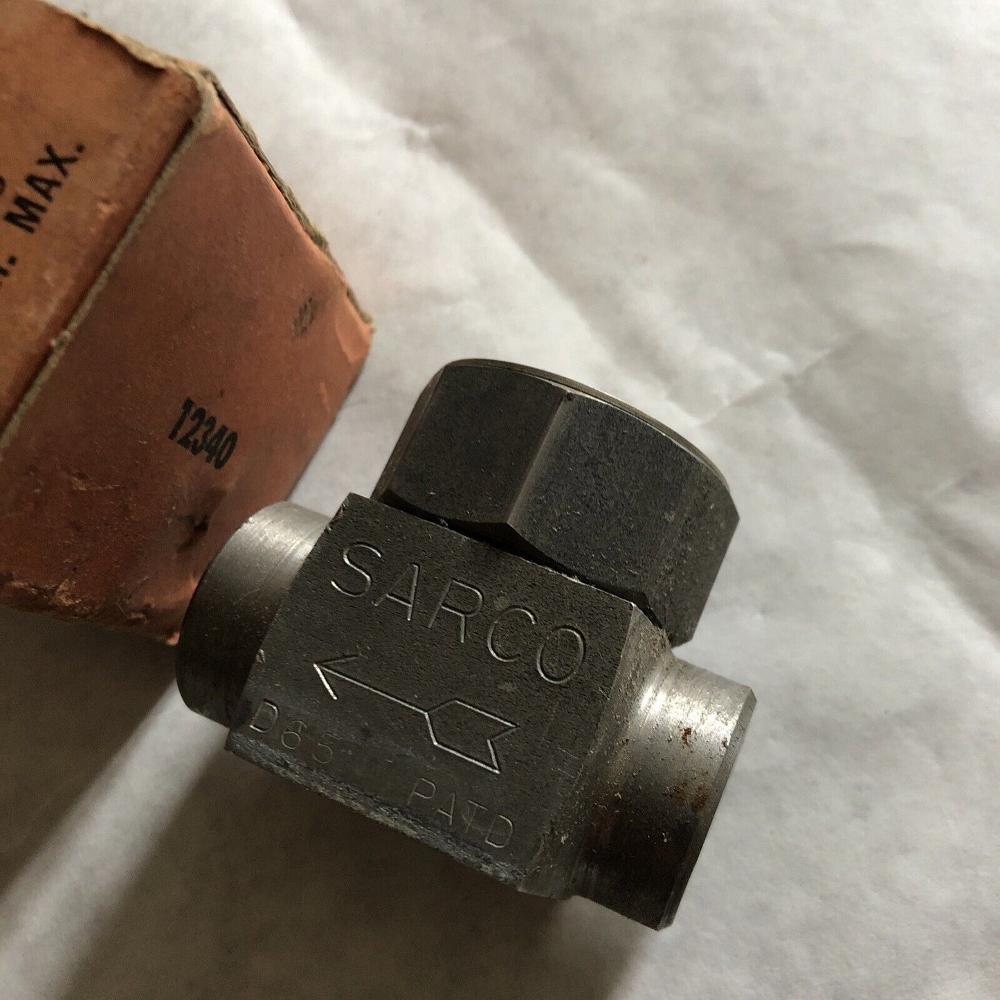 New 3/8 Npt Spirax-Sarco 3/8 Td-50 Thermodynamic Steam Trap,B.M. 50218,Td50,Ay