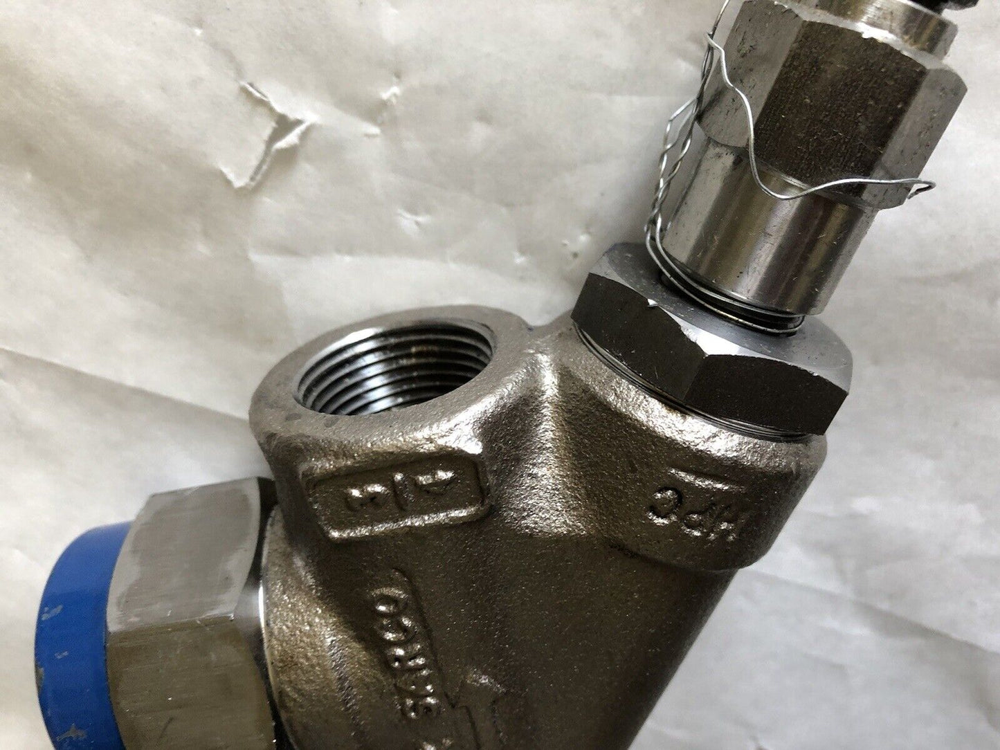 Spirax Sarco Td42h W/ Blowdown Valve Thermodynamic 3/4” Steel Steam Trap,Bk