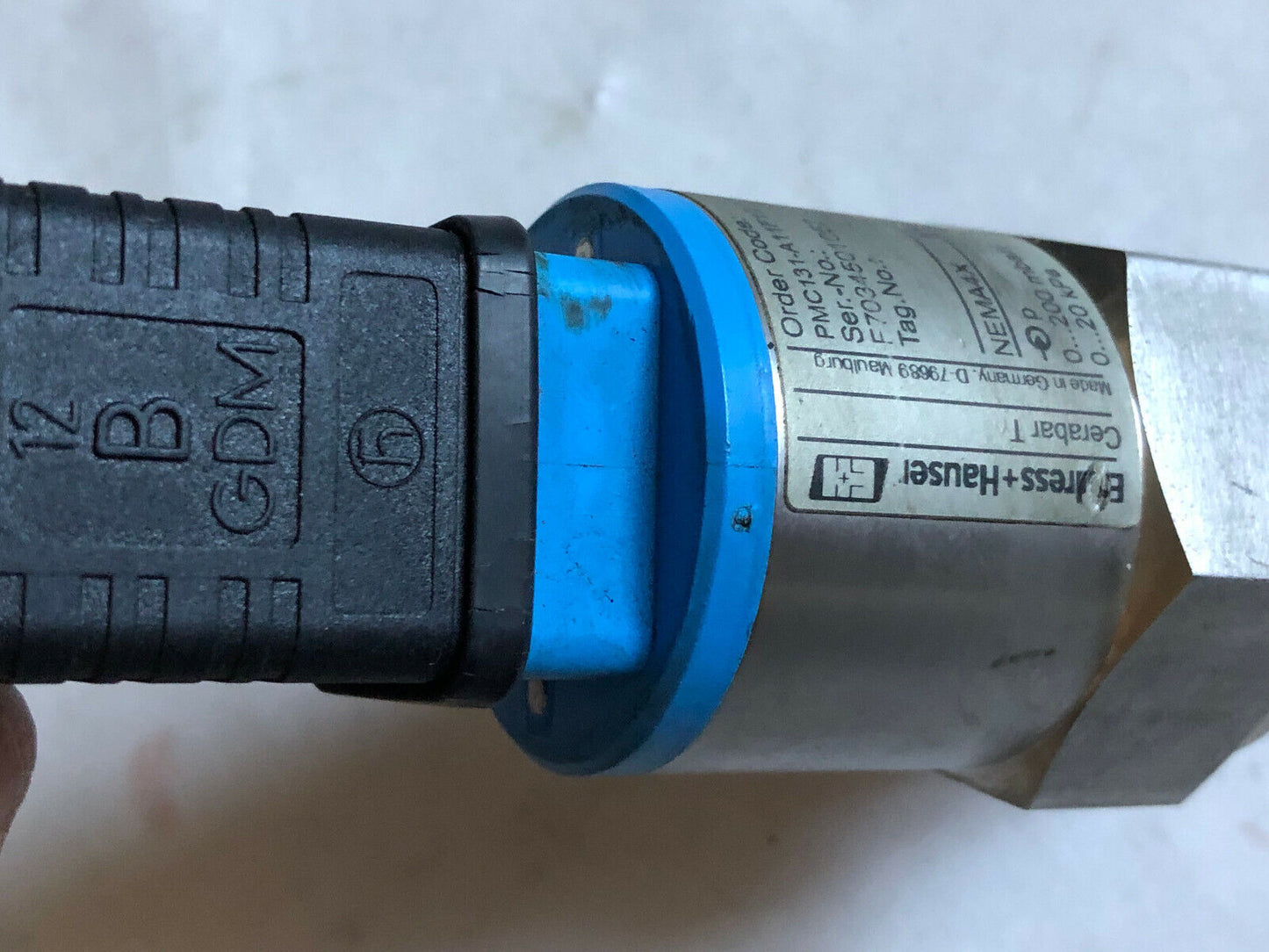 Endress Hauser Pmc131-A11f1d12 Cerabar T Pressure Transmitter,G 1/2 1.4301,S1,Ek