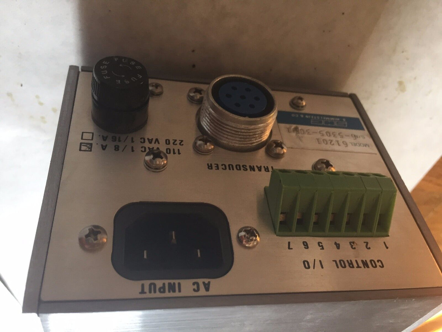 Shc 6-568,S. Himmelstein Model 61201 Transducer Amplifier Module Model 6-201,Bc
