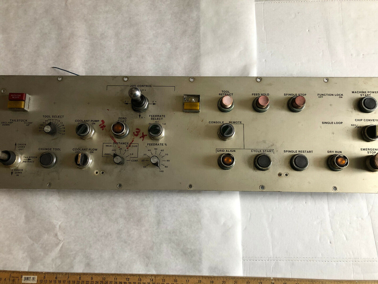 Cincinnati Milacron 3633760R01,Cnc Lathe Operator Interface Panel Display,Hc