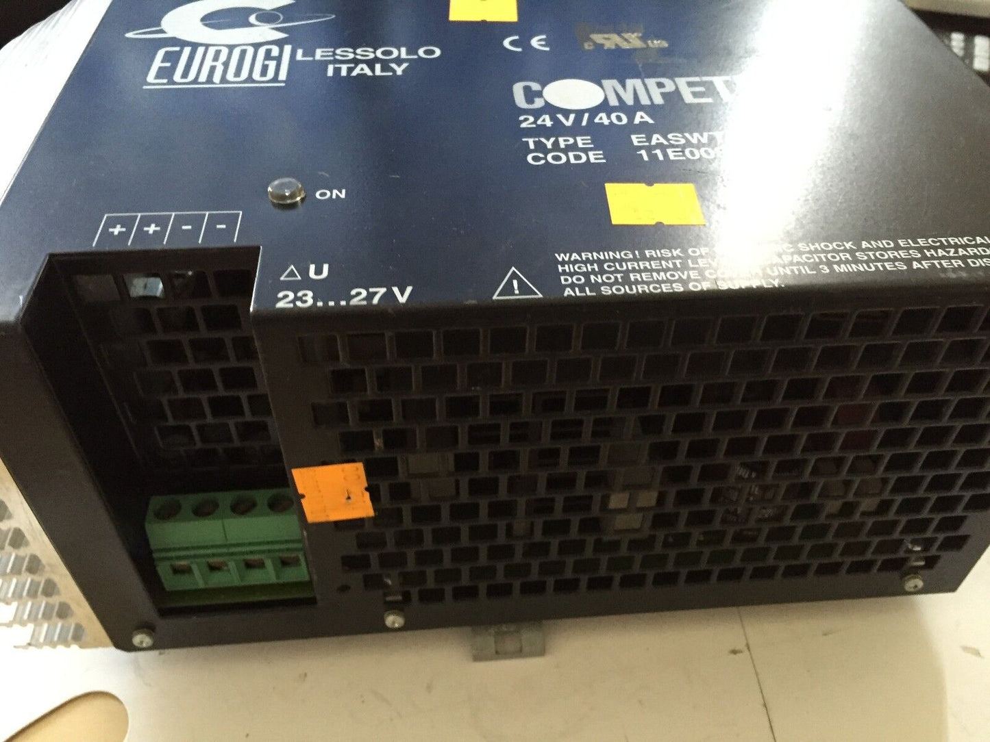 Eurogi Lessolo Competent,11E003252,Easwtr4024 Power Supply 24Vdc 40A,Bi