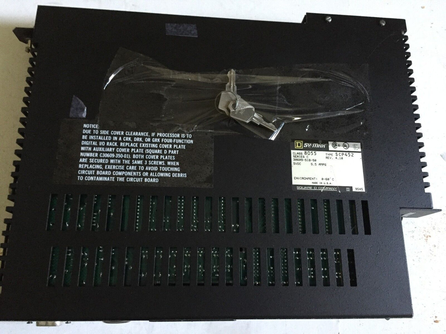 Square D 8055 Scp452 Processor Sy/Max 450,4 K Ram 8055 Scp452,Ea,Fb