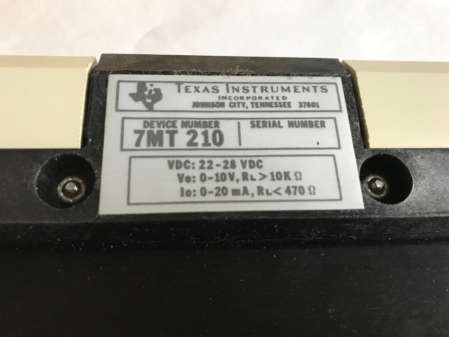 New Texas 7Mt210 Analog Output Siemens Module 28Vdc 200Va 4Channel,St