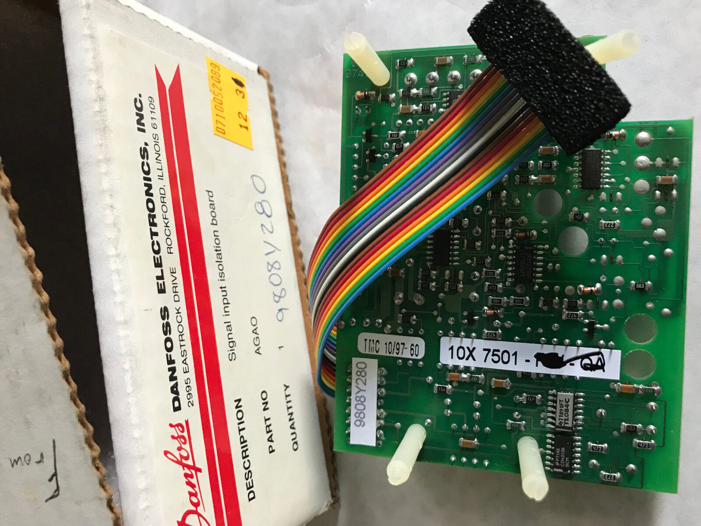 New Danfoss Agao 1899-C Signal Input Isolation Card 14527-203 3015,10X 7501 ,Eo
