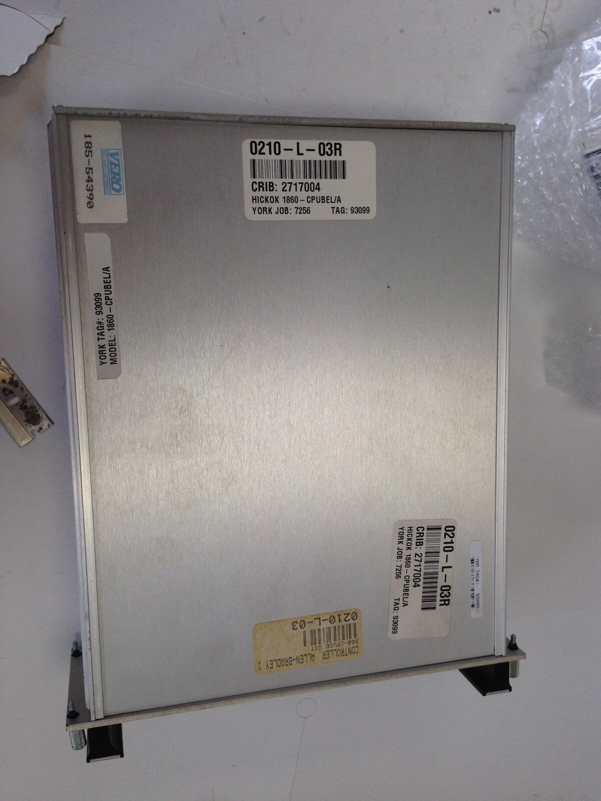 Hickok 1860-Cpubel/A,60Cpubel/A Pro-Spec 6000 Station Controller,0210-L-03R,Se