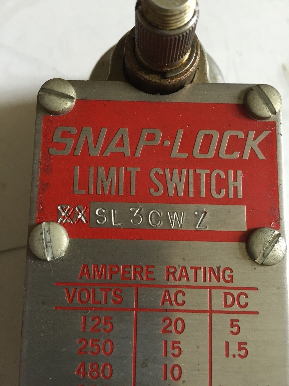 New Namco Sl3 Cw Z,Snap-Lock Ea Sl3cwz Limit Switch,600V, Xxsl3cwz ,Be