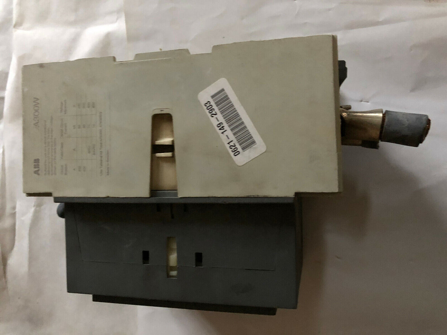 Abb A300w-20,Abb A300w Welding Isolation Contactor,600Vac,400A Continuous,Be