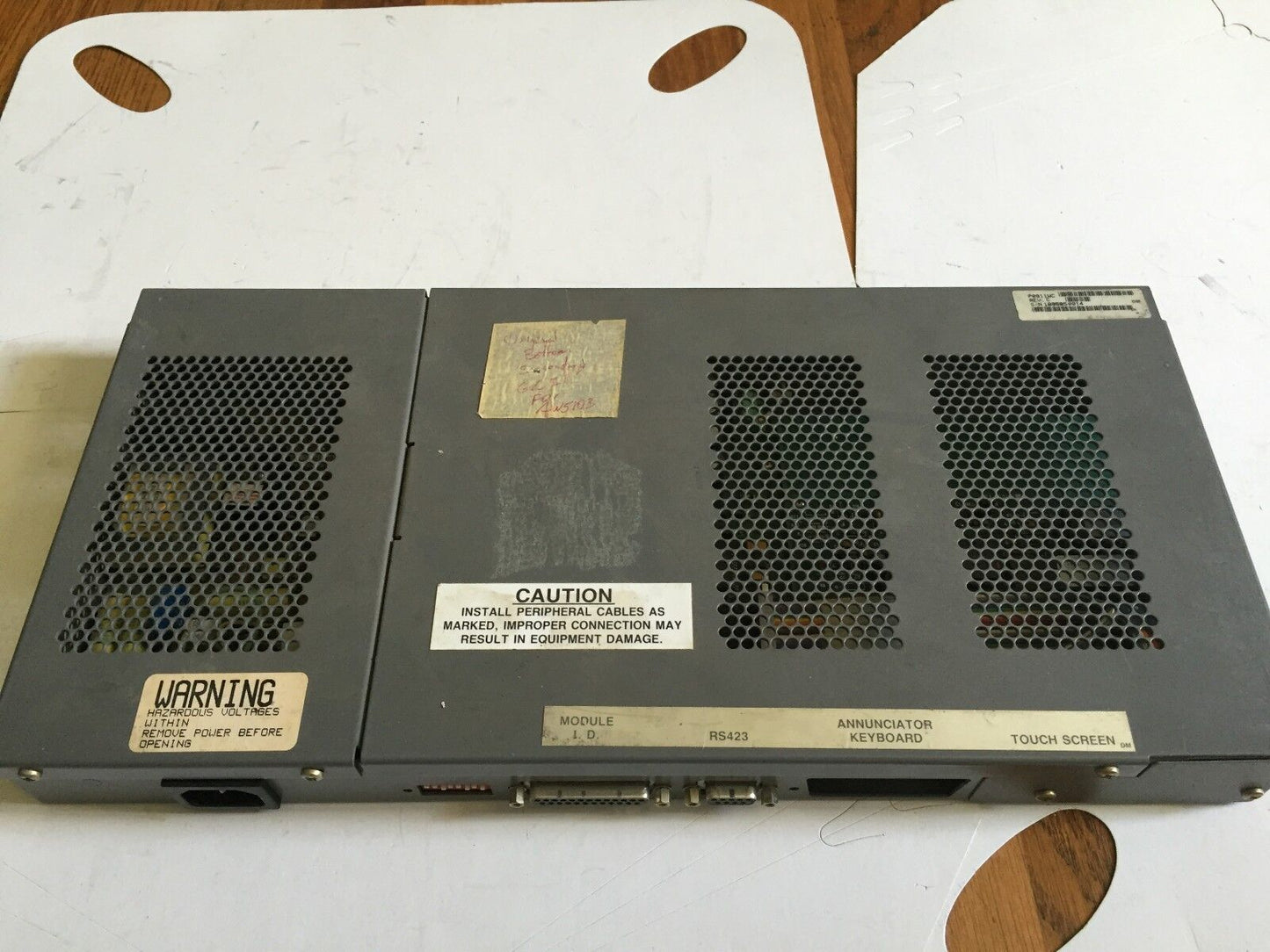 Foxboro P0911wc I/A Series Miwn Gcio W/Ts Wp50,Ag100vk,Module I.D.,Rs423,Bd