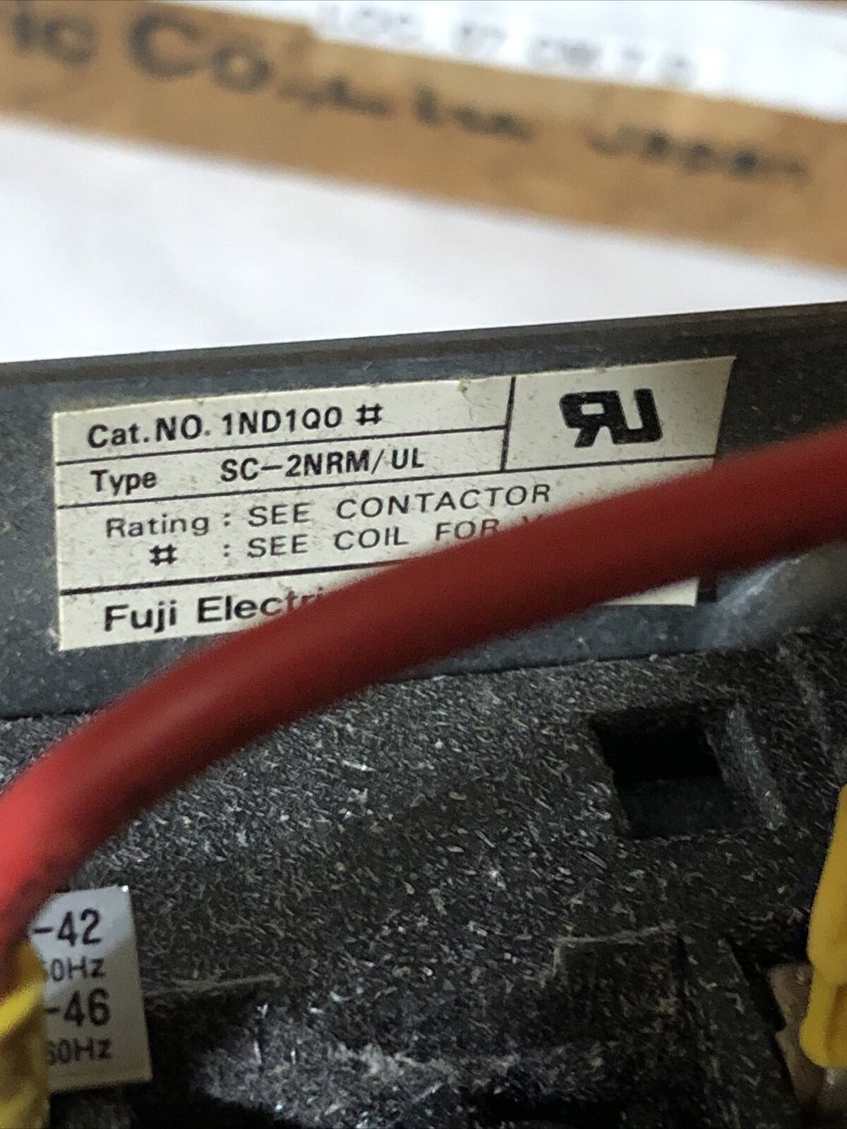 New Fuji Electric Sc-2Nrm Ul,1Nd1qo #,1Nd1q0,Sc-2Nrm/Ul,1Nc1q0#,Fuji Sc-2N/Ul,Fc