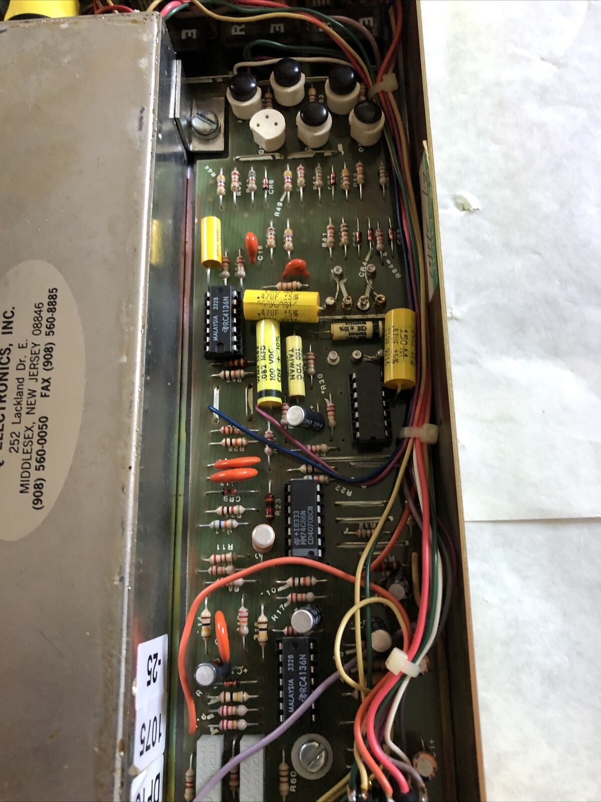 Daq 1075,Data Acu-01210-1075,Df10 1075-25 Sys Receiver Dr-30,1075Hz,Ec