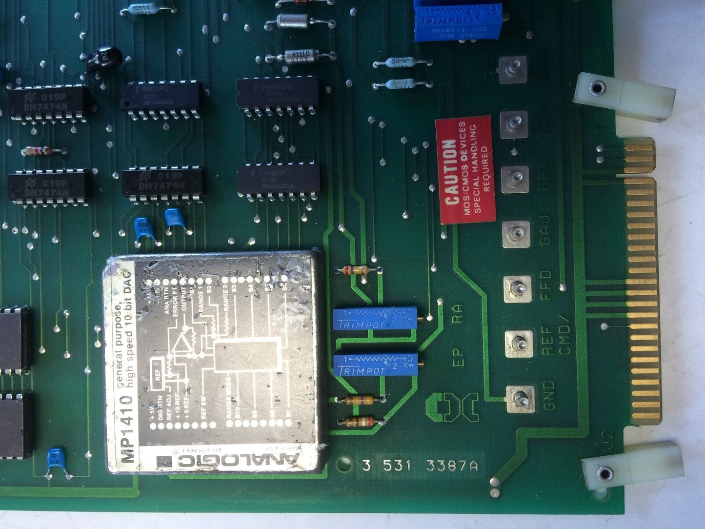 Cincinnati Milacron 3-531-3387A Control Board 3-531-3387A,Sk