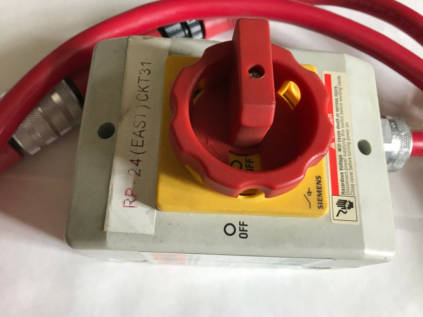 Amphenol Sine Systems P29858,Rp-24 Ckt31,P29859-M1.5 Cable Plus Off Switch,Sn