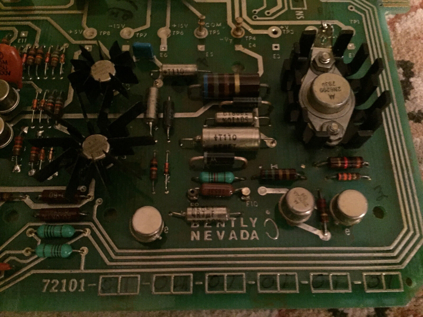 Bently Nevada 72102 01R,72102,Bently Nevada 72101-0104-01010101,Cz