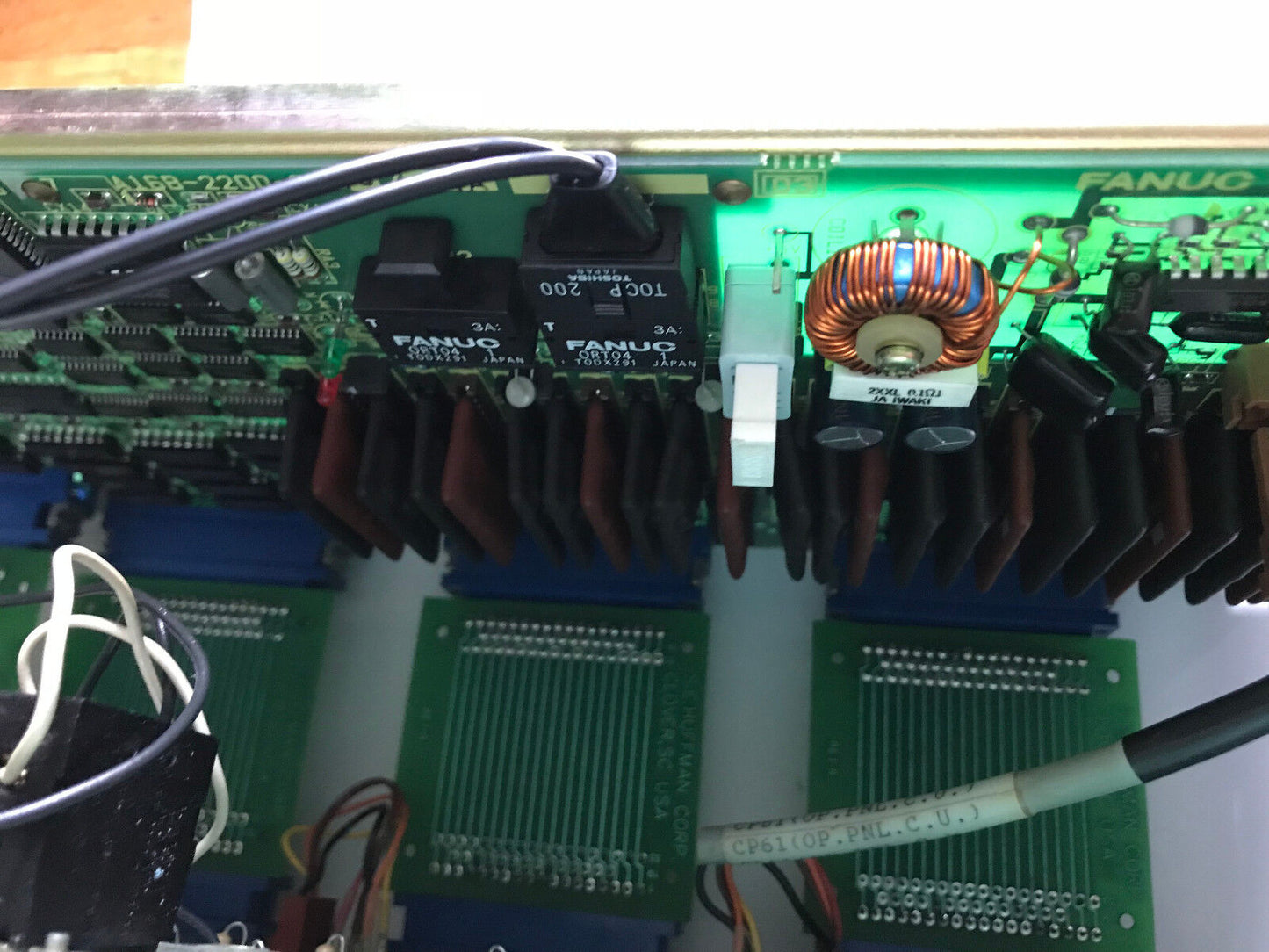 Huffman 17580501,Fanuc A16b-2200-0700/04A,S.E.Hoffman Operator's Panel Pcb,Ep