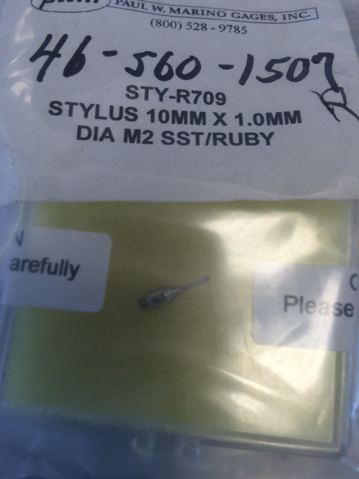 New Pwm Sty-R709 Ruby M2 Stylus 10Mm X 1.0Mm, Cg