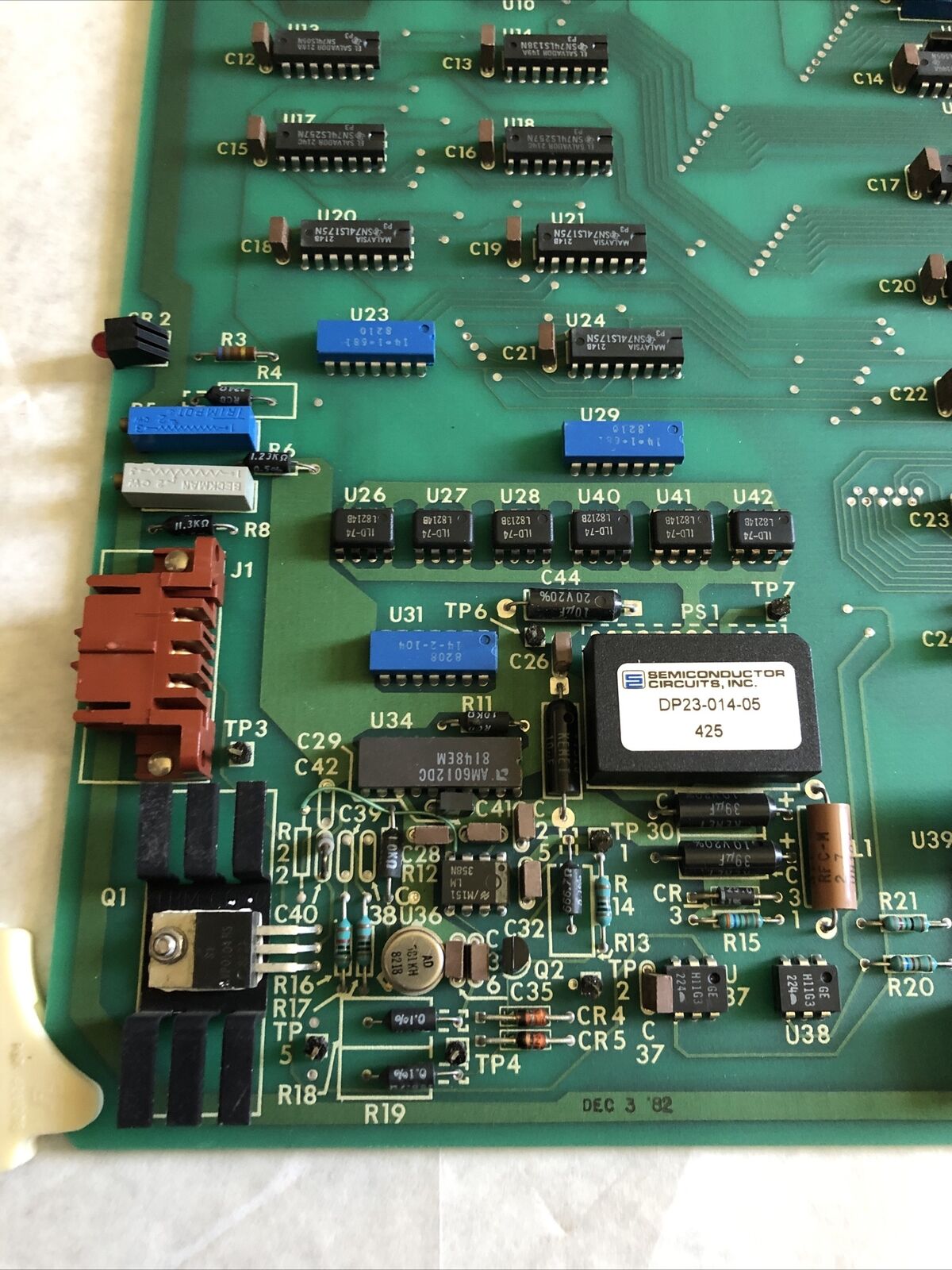 Novatech A16450,A/16450 15941 Pc Board Analog Output Brd,D16450,Bm