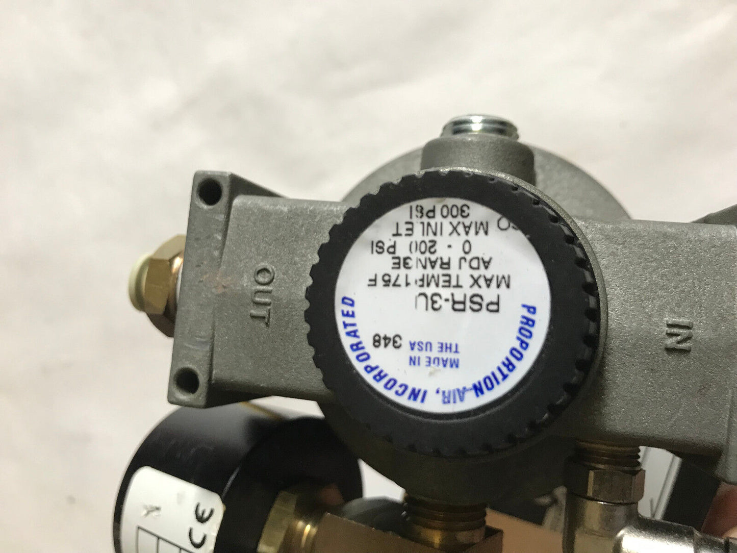Fanuc Sj01666-Bm41 Transducer Psr-3U Pressure Air Regulator Assembly,Ej
