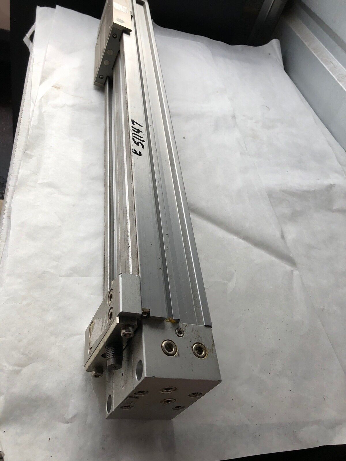 New Smc My1c40g-500L Pneumatic Linear Actuator, 500Mm Travel Myic40g-500L,Ao