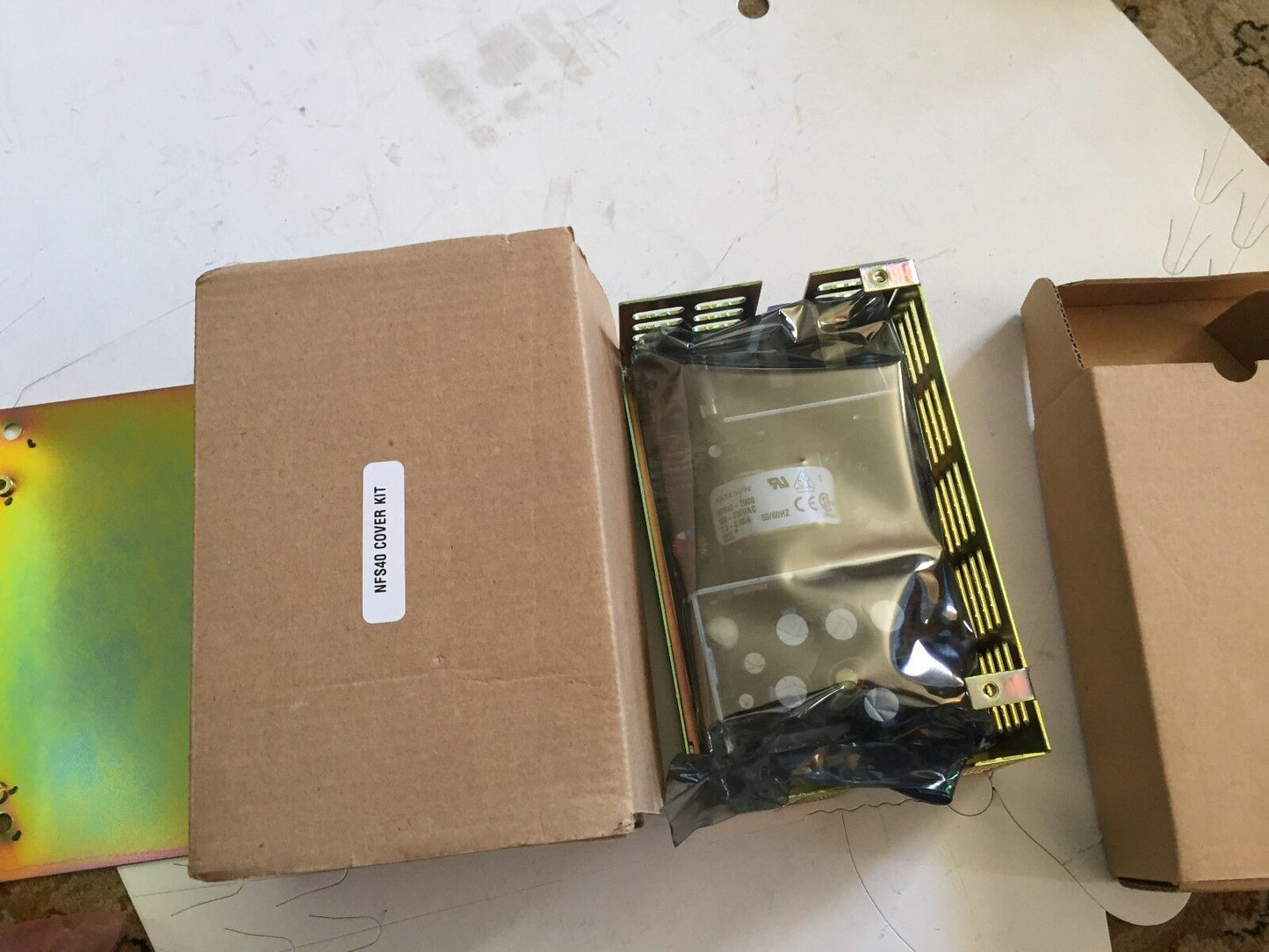 New Emerson Nfs40-7908,720132-32 W/Nfs40 Power Supply 1.3/0.65A,100/230Vac,Ay