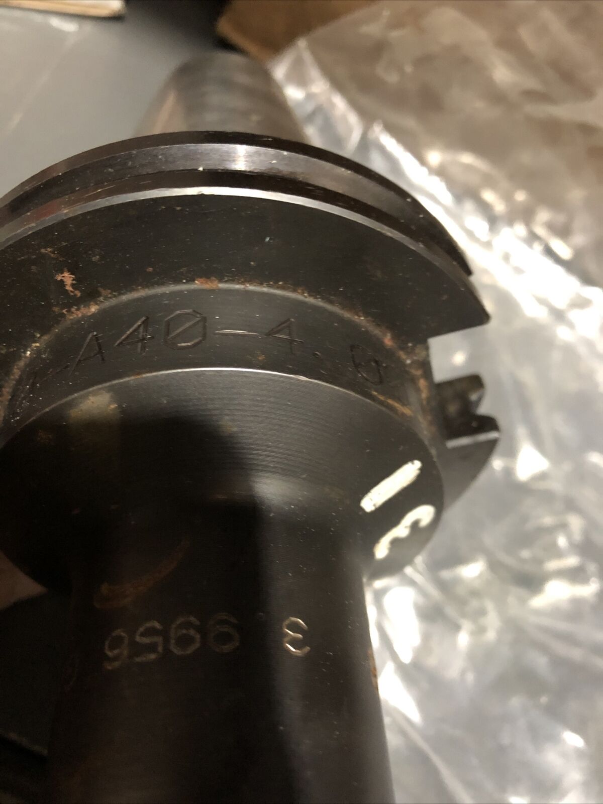 Master Tool Cv50-A40-4.00 Cat 50 Toolholder 3 3.9956 Gage Length,Ap
