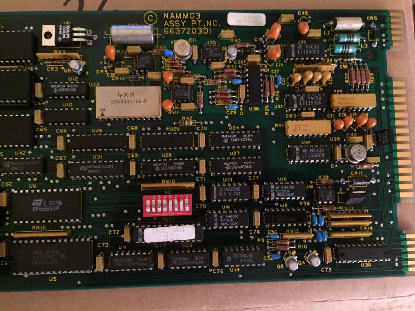 Bailey Namm03 Master Module Analog Master Net 90,6637203D1,663703Di,P0915gc,Sg