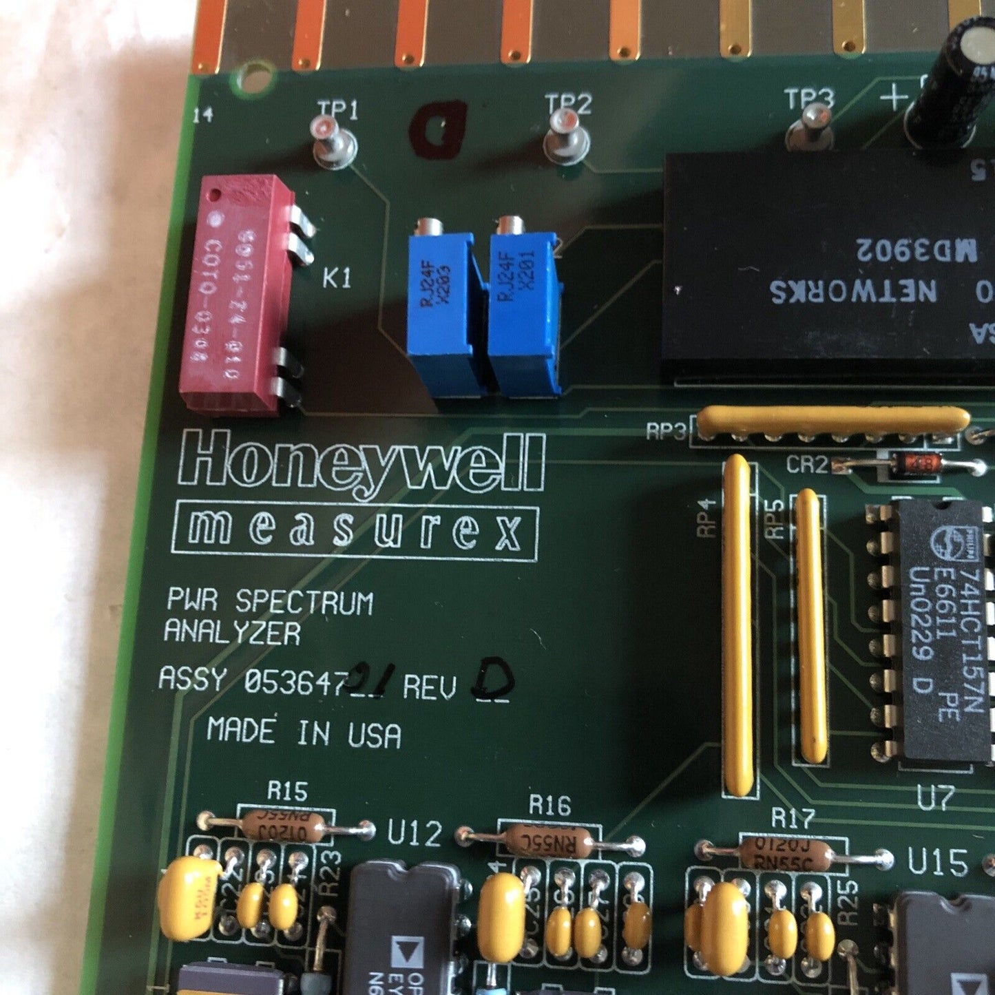 New Honeywell Measurex 05364701 Rev. D,053647 Control Board 04364701 Rev D,Ay