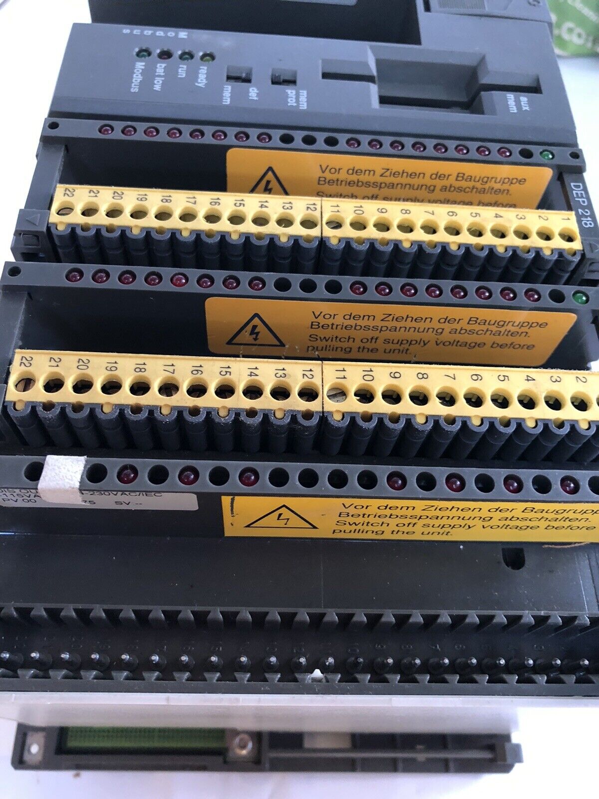 Aeg Modicon Plc System, Pc-A984-130, Dep 218 6728-042.276454, Dap 210,Dh