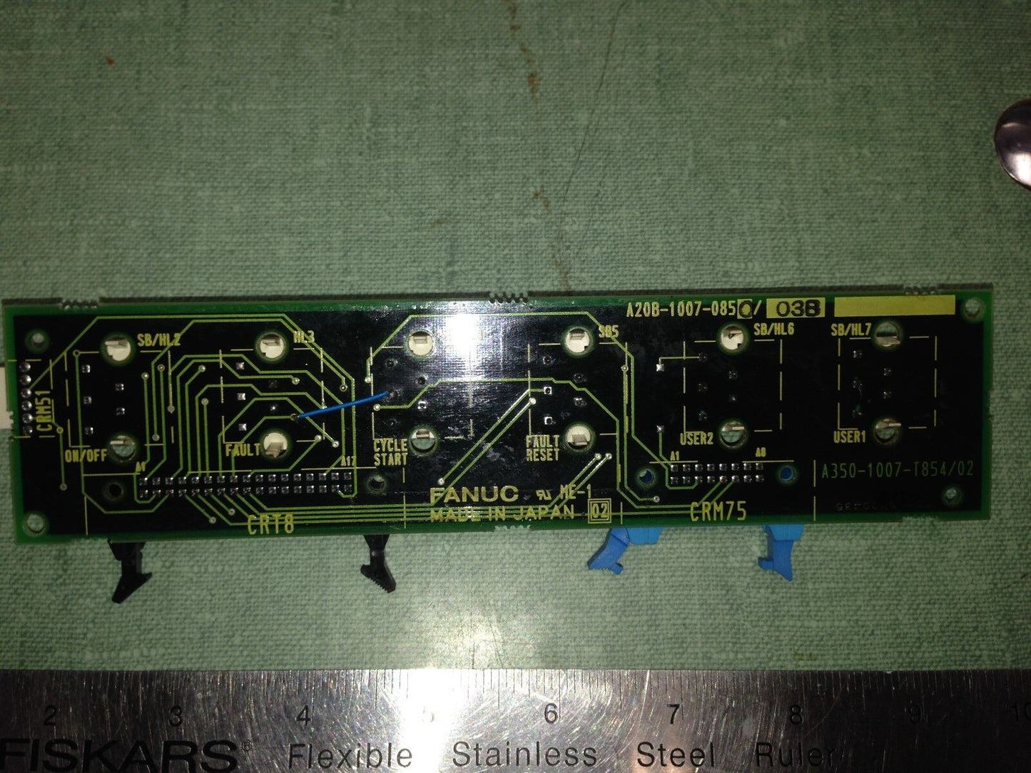 Fanuc A20b-1007-0850/03B Robotic/Plc Switch Led Control Board,A20b-1007-0850,Fj