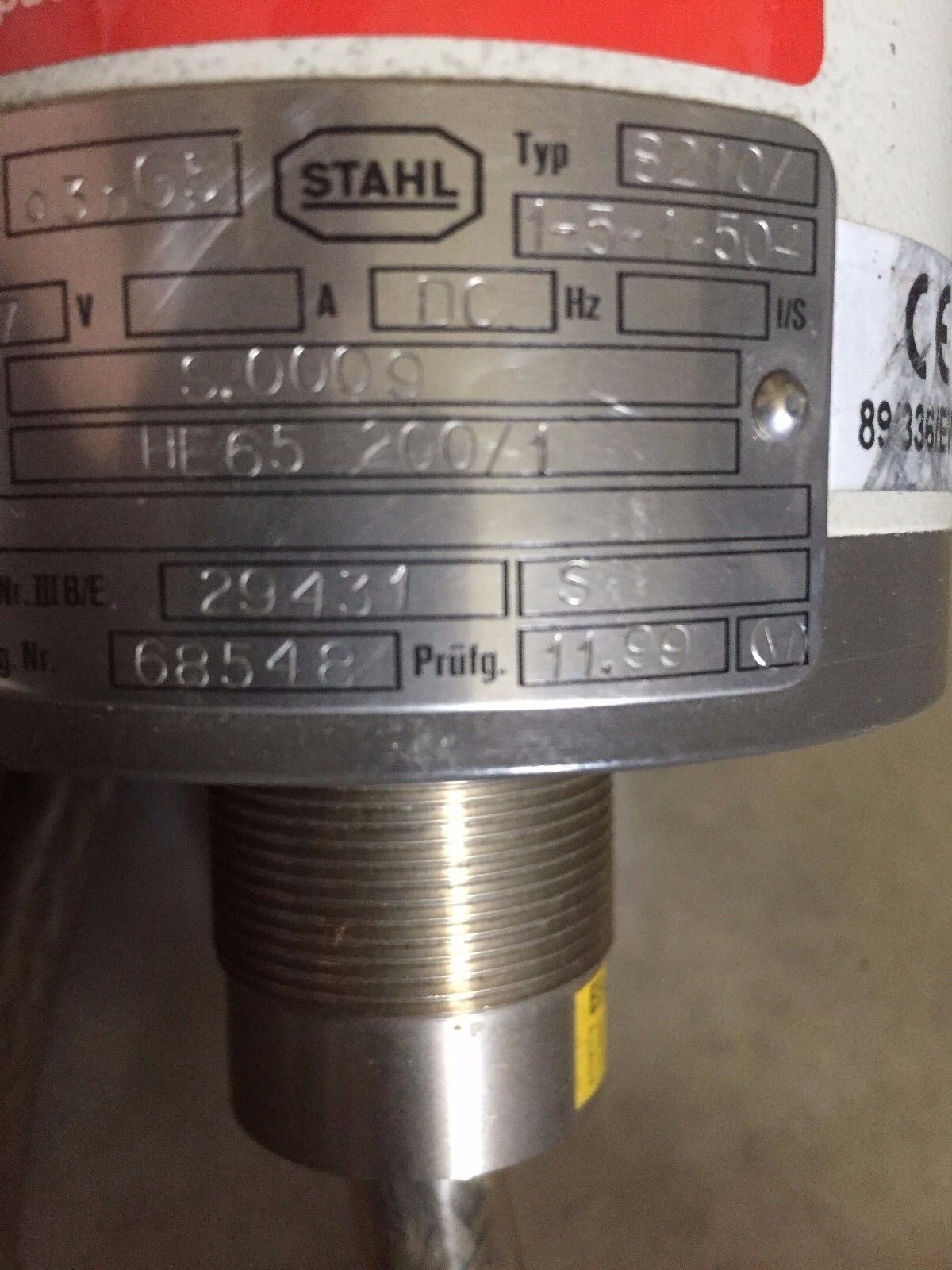 New Tr He65s,206-00252Stahl D3ng5 8210/ 1-5-1-504 He 65S 200/1 Rotary Encoder,Ap