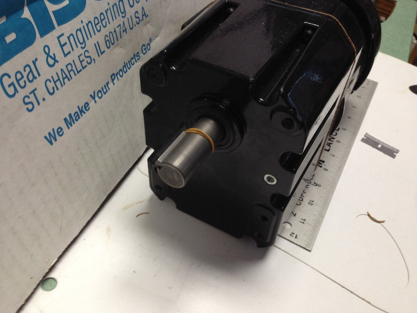 New Bison 508-01-416 Bison Gearmotor 230V 1/4Hp 0.82Amps Minarik,Tb