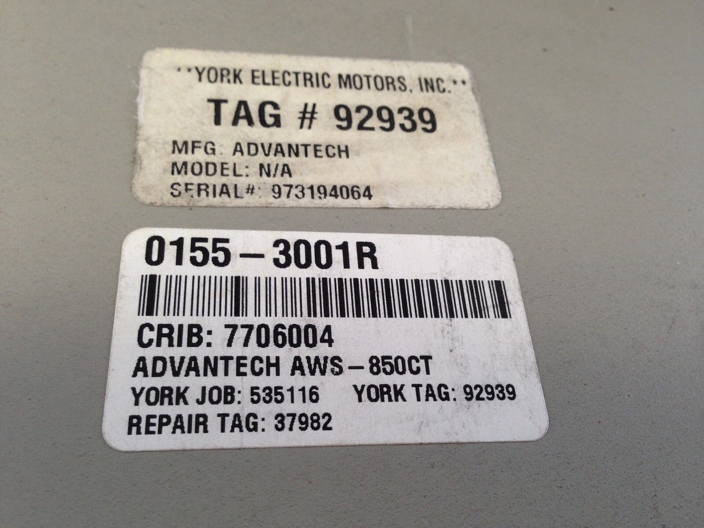 Advantech Aws-850Ct Operator Interface Panel Monitor 0155-3001R 850Ct,7706004,Aq