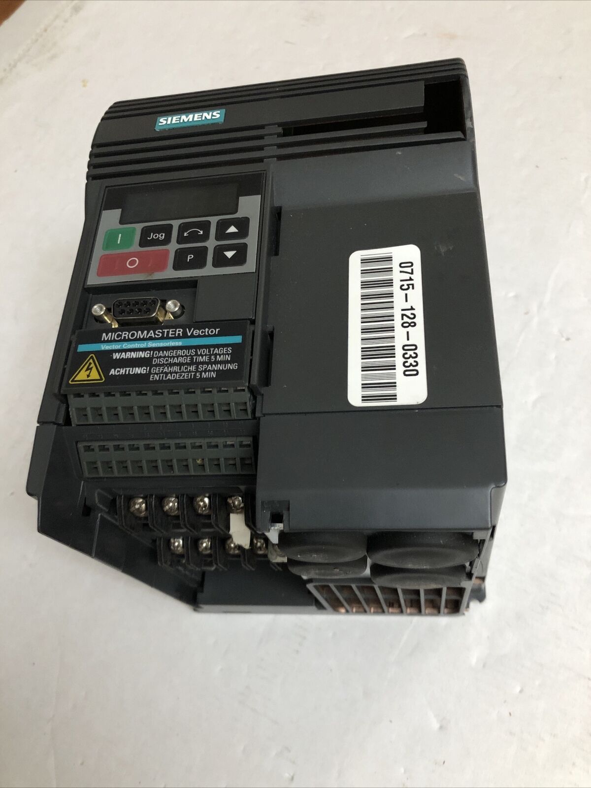 Siemens 6Se3215-2Cb40,6Se32152cb40 Micromaster Vector Drive,1.5 Hp,3Ph,230V,Cy