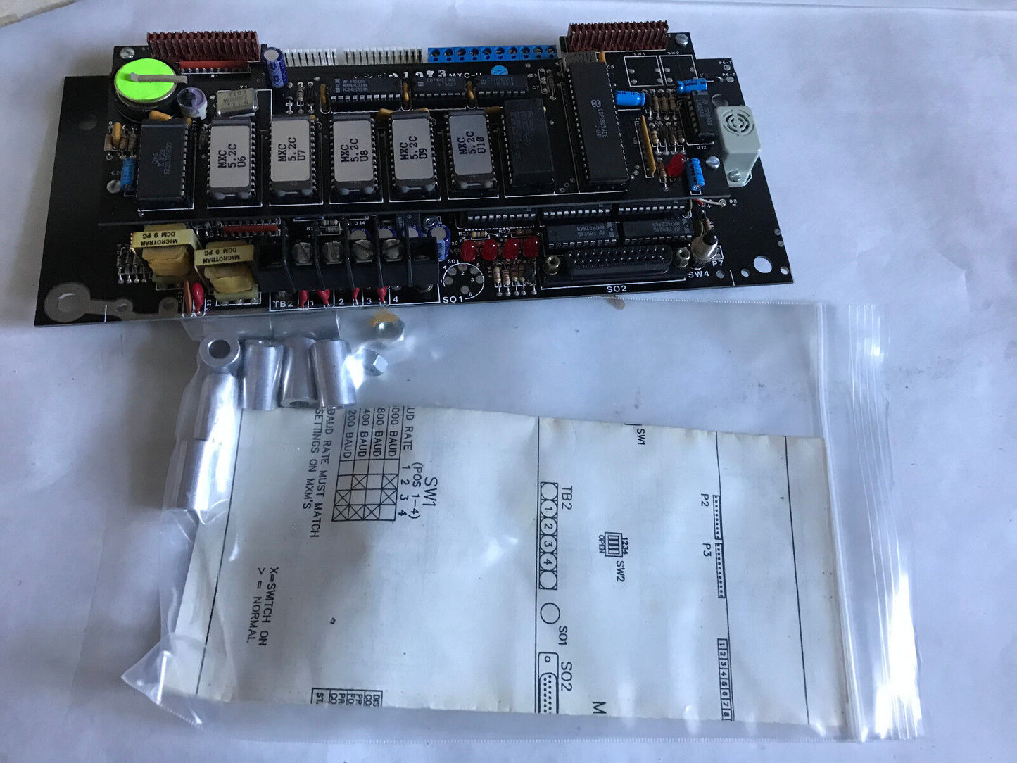 New Spectronics Mxc-U,99-183-83 Mxc Fire Alarm Control 57-039-82,59241203,Sb