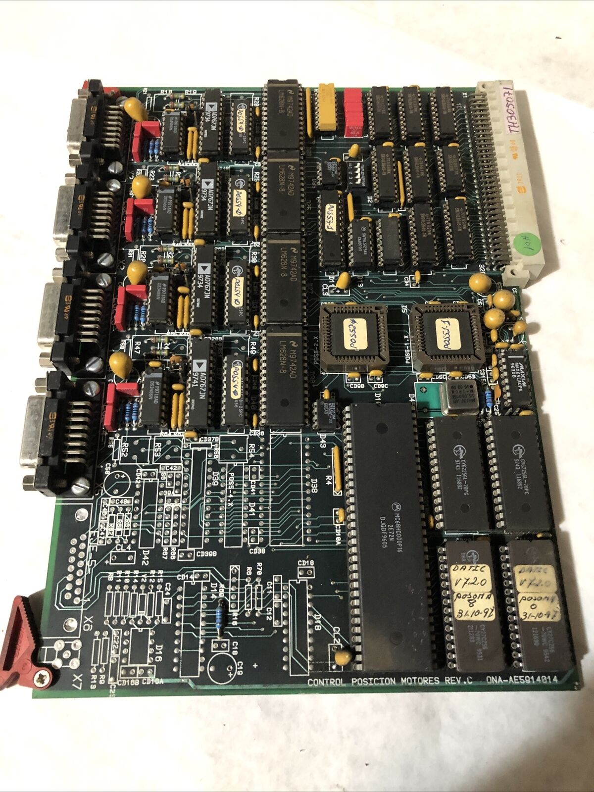 Control Posición Ona-Ae5914014 Control Posicion Motores Rev. C Pc Board,Bx