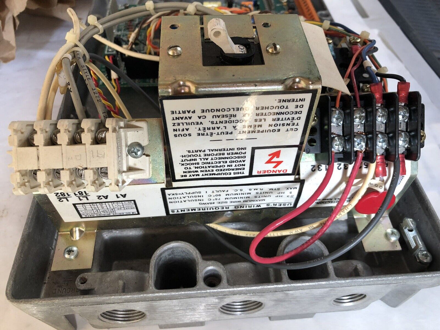 Reliance Electric 417197-49,14C10u Minpak Plus Dc Drive,3/4Hp,90Vdc Tach Fdbk,Dh